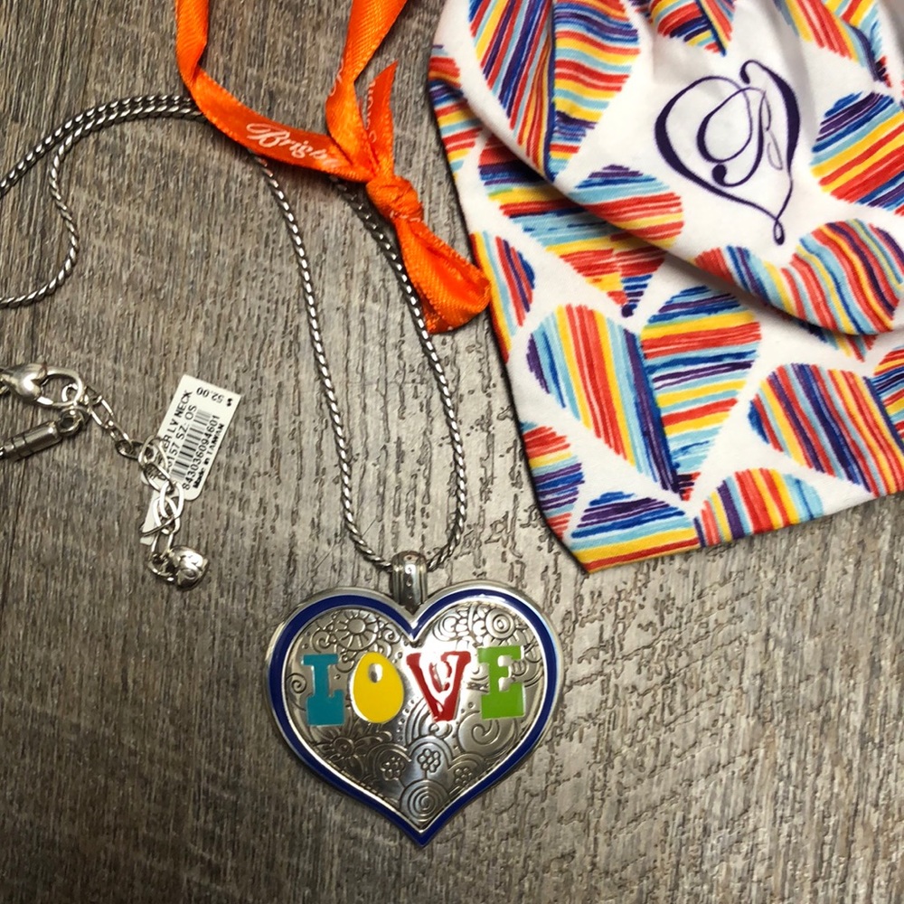 Brighton heart necklace